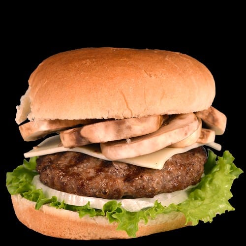 Truffle Beef Burger.