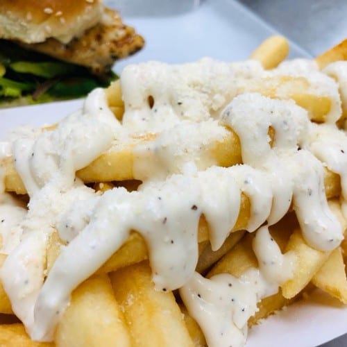 Garlic Aioli Fries.