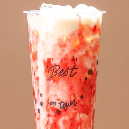 Strawberry Fresh Milk.