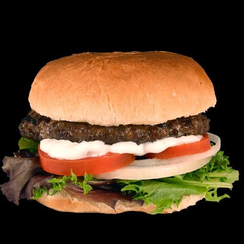 Greek Lamb Burger.