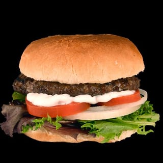 Greek Lamb Burger