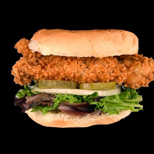 Crispy Chicken Burger.